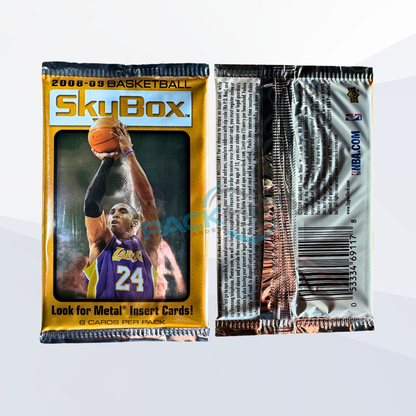 2008-09 Upper Deck Skybox Basketball Single Pack from Blaster Pack (Kobe, Lebron, Jordan Autos)