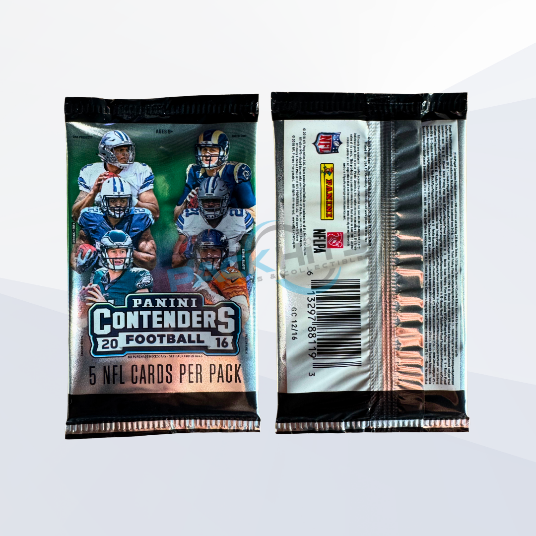 2016 Panini Contenders NFL Football Single Pack from Hobby Box