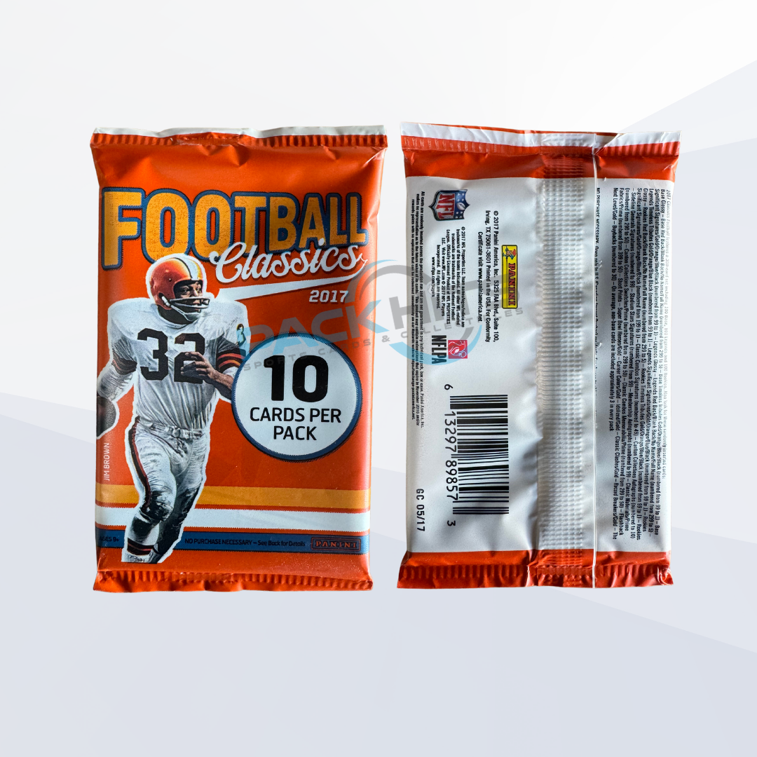 2017 Panini NFL Football Classics Single Pack from Hobby Box (Mahomes Rookie)