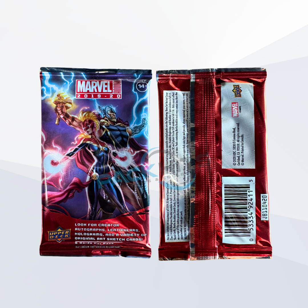 2019 Upper Deck Marvel Annual Pack from Hobby Box