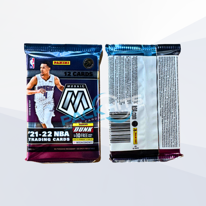 2021-22 Panini Mosaic Basketball Single Pack from Fast Break Box