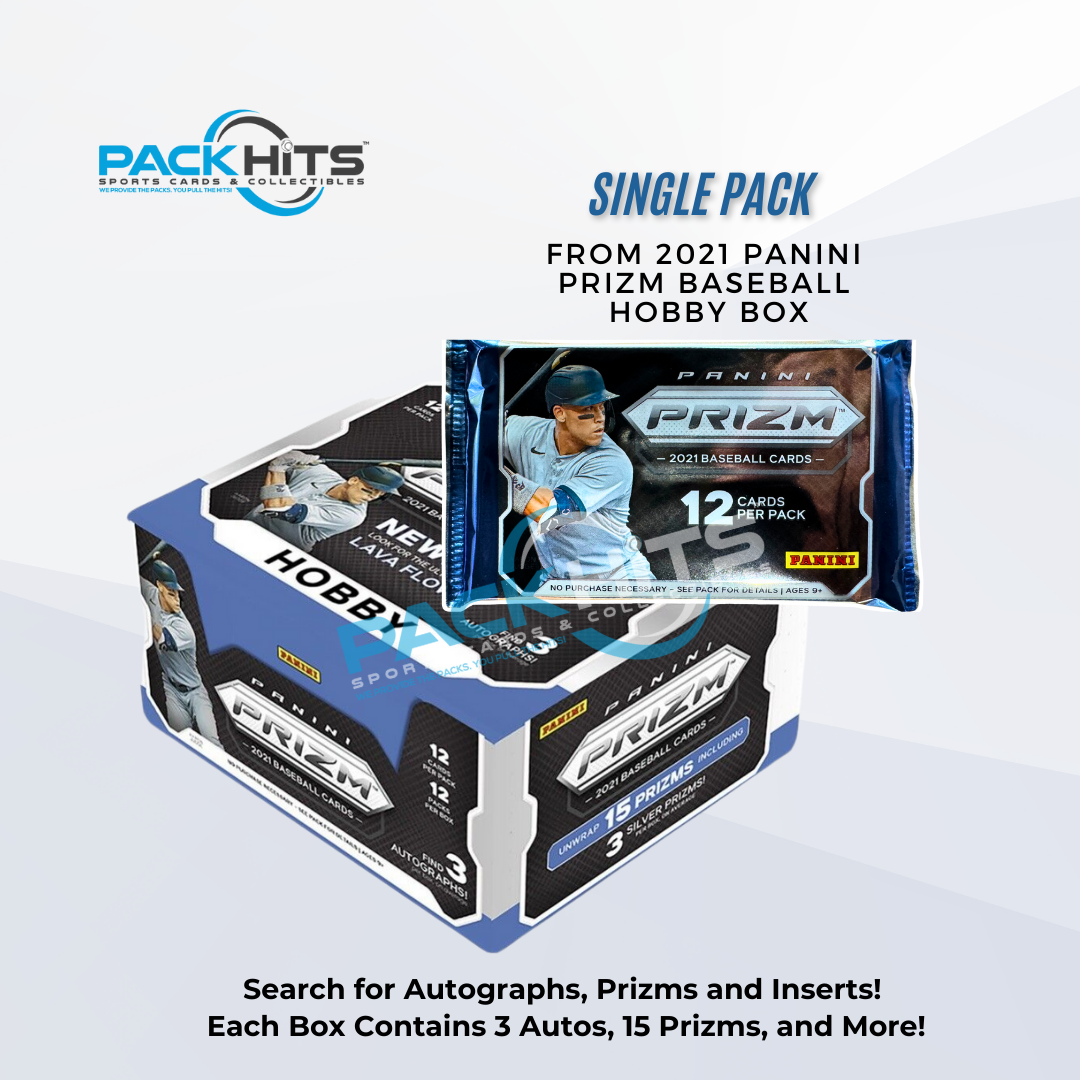 2021-22 Panini Prizm Baseball Single Pack from Hobby Box