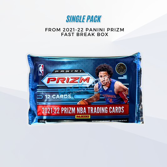 2021-22 Panini Prizm Basketball Single Pack from  Hobby Box