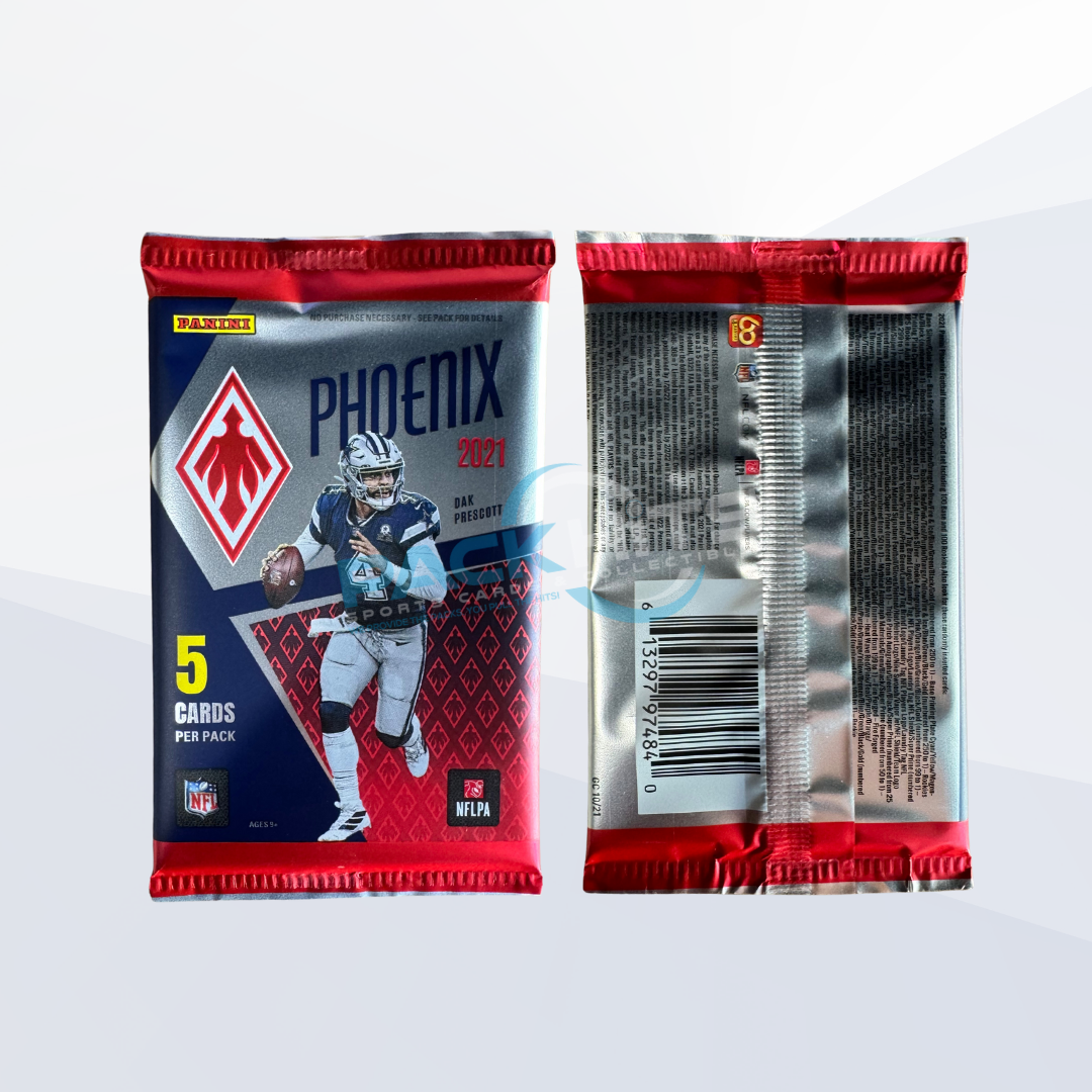 2021 Panini Phoenix Football NFL Single Pack from Hobby Box