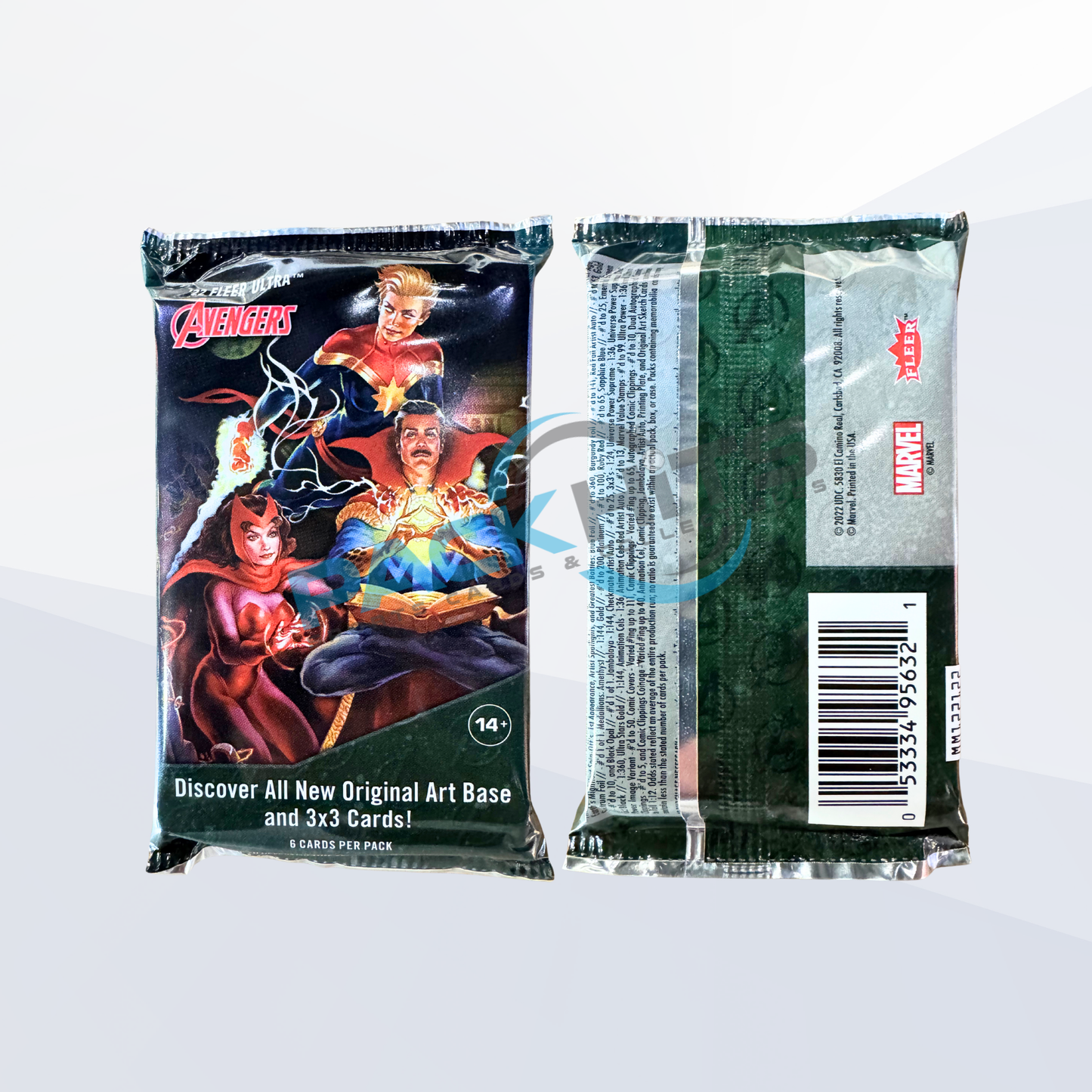 2022 Marvel Fleer Ultra Avengers Single Pack from Hobby Box