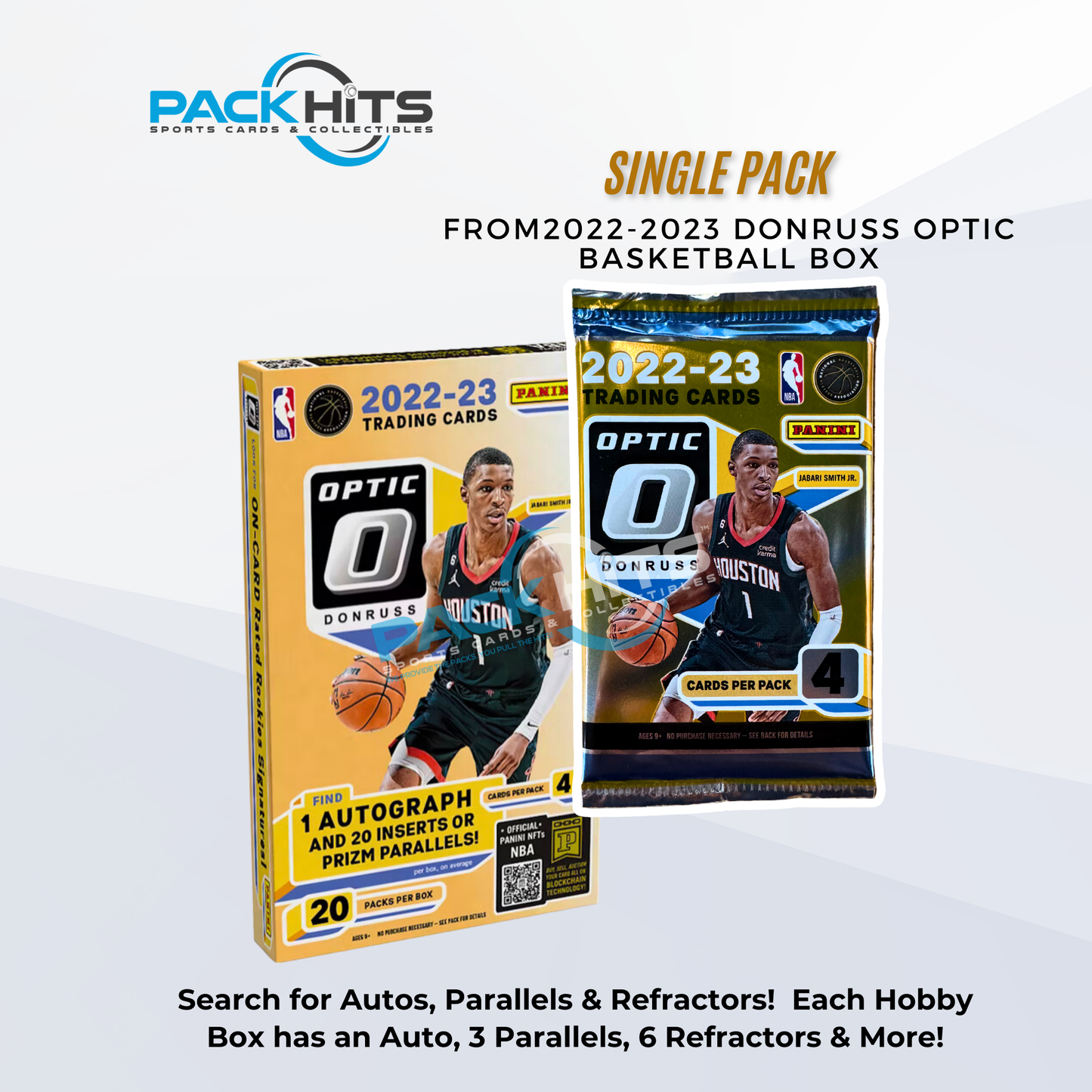 2022-23 Panini Donruss Optic Basketball Single Pack from Hobby Box