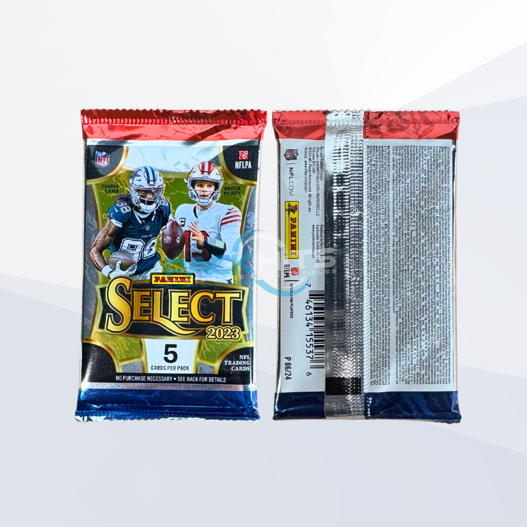 2023 Panini Select Football Single Pack from Hobby Box