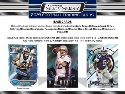 2023-24 Topps Composite 2023 Football Hobby Box Single Pack