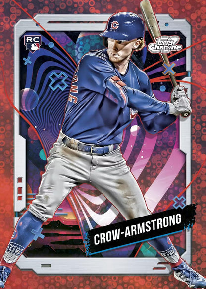 2024 Topps Chrome Cosmic Baseball Single Pack from Hobby Box