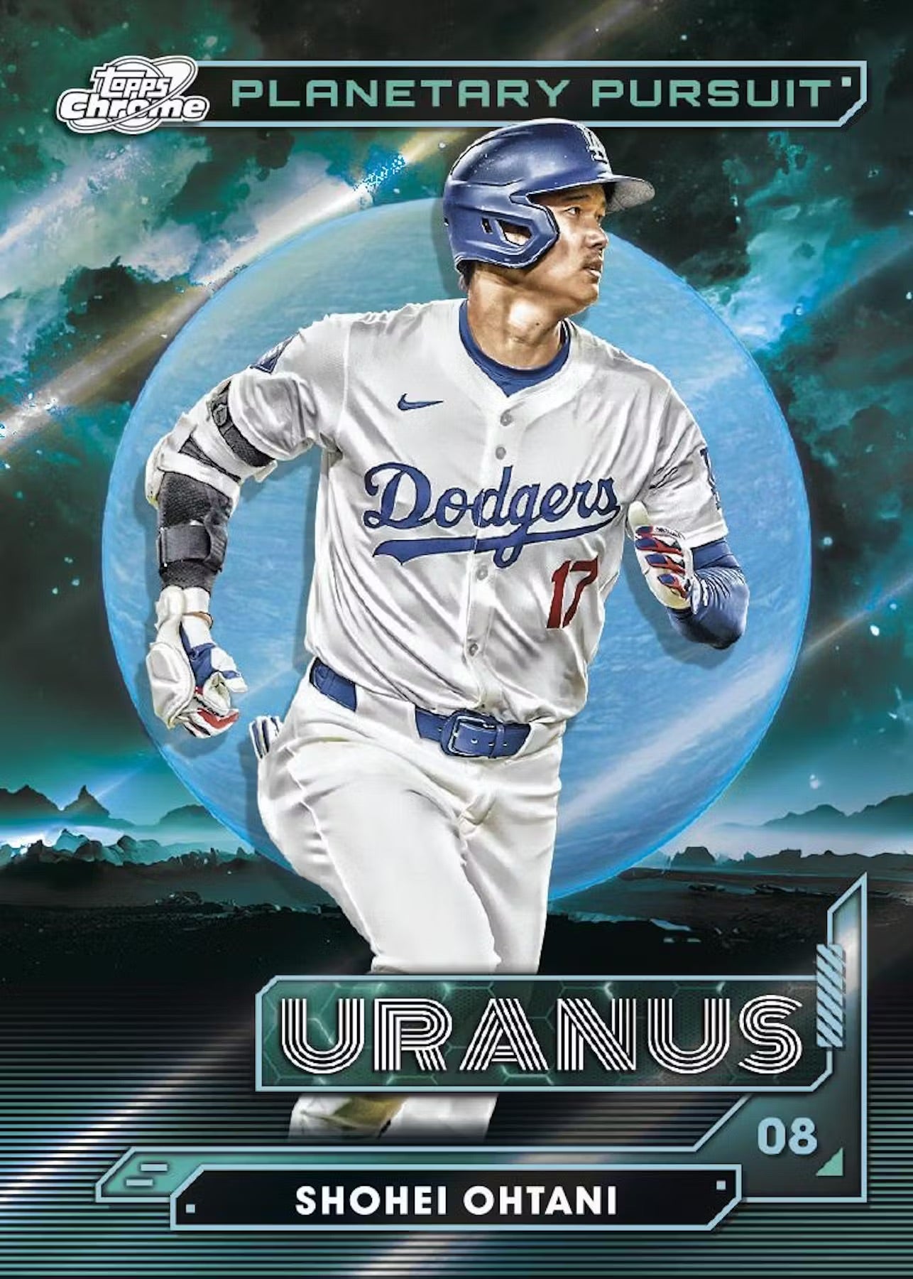 2024 Topps Chrome Cosmic Baseball Single Pack from Hobby Box