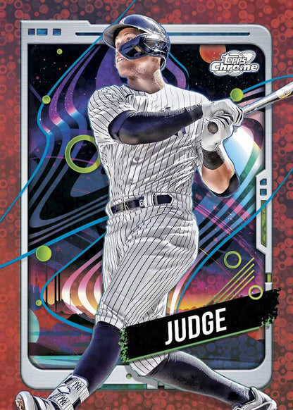 2024 Topps Chrome Cosmic Baseball Single Pack from Hobby Box