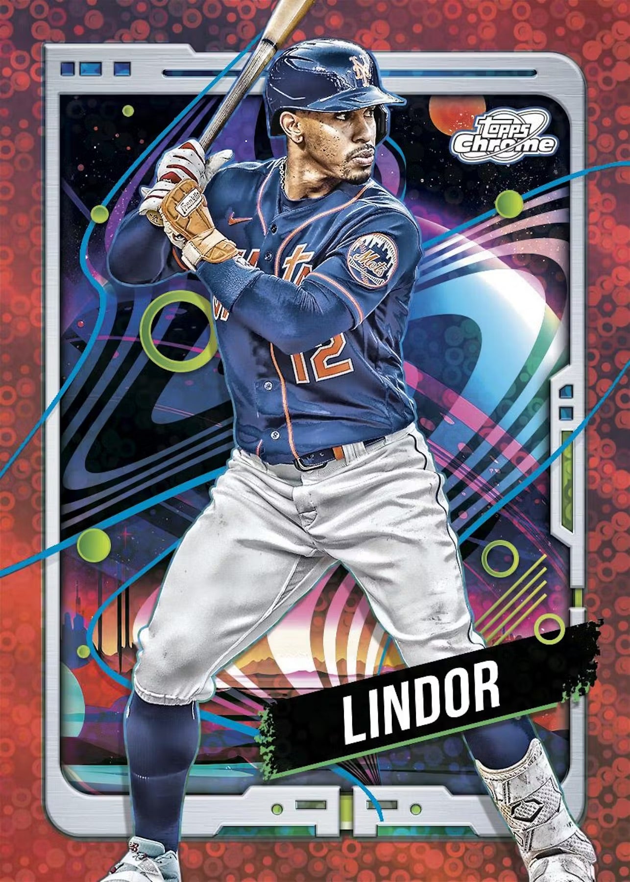 2024 Topps Chrome Cosmic Baseball Single Pack from Hobby Box