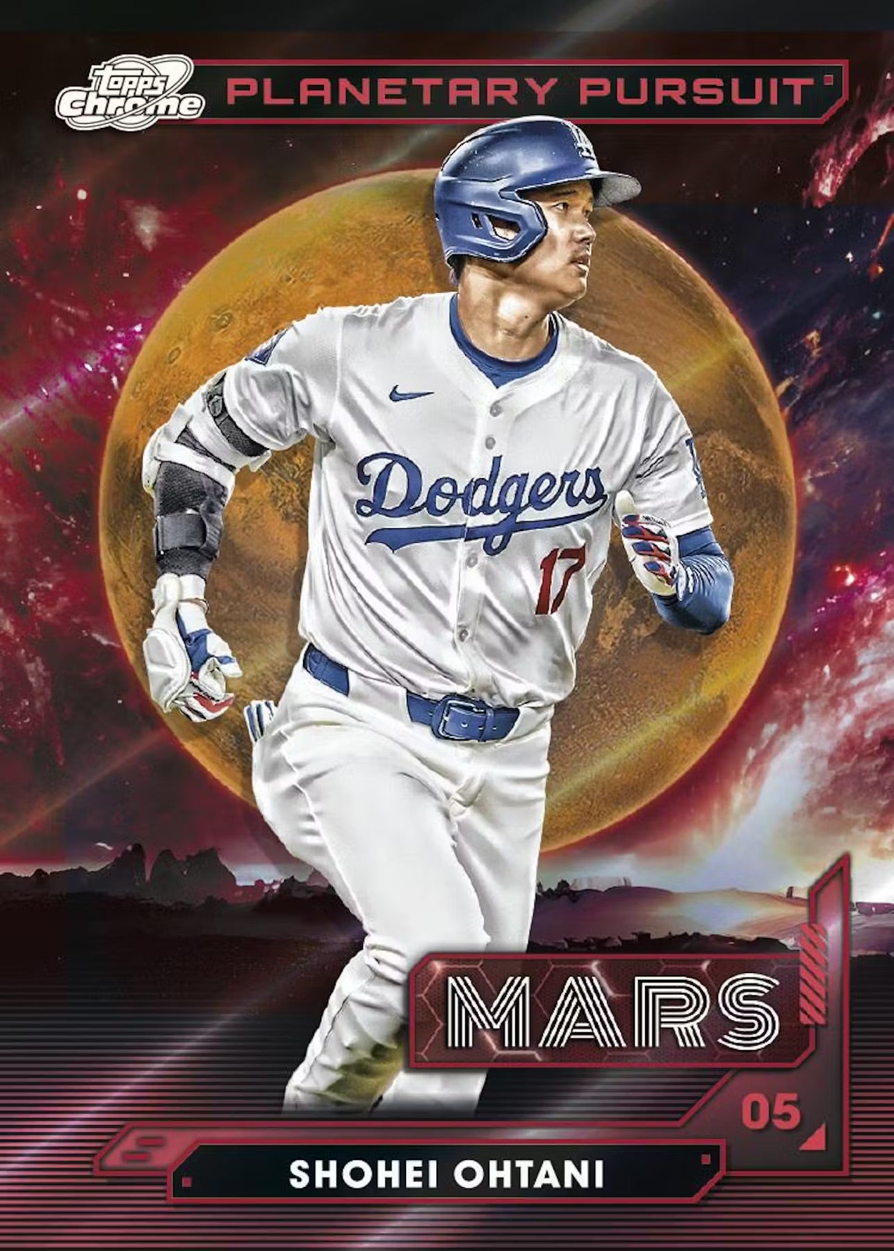 2024 Topps Chrome Cosmic Baseball Single Pack from Hobby Box