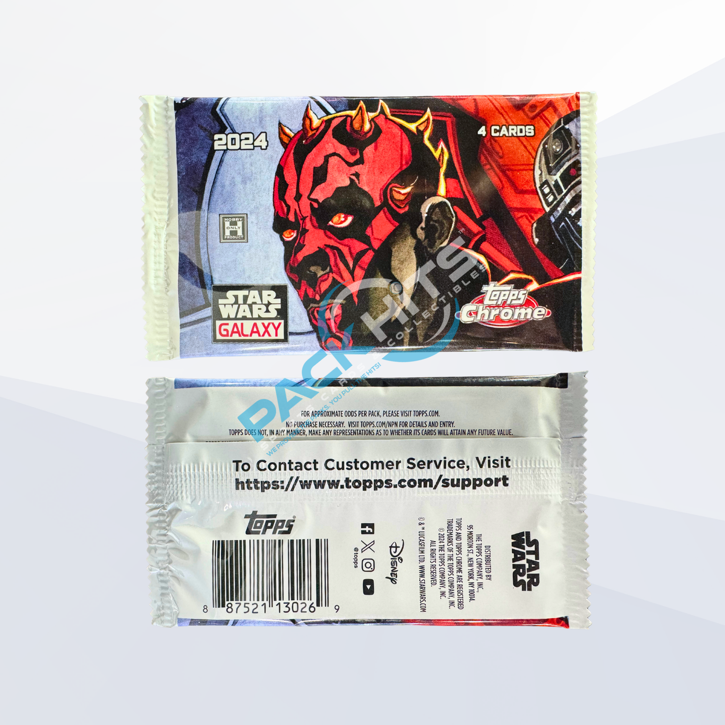 2024 Topps Chrome Star Wars Galaxy Single Pack from Hobby Box