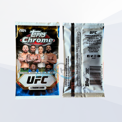 2024 Topps Chrome UFC Single Pack from Hobby Box