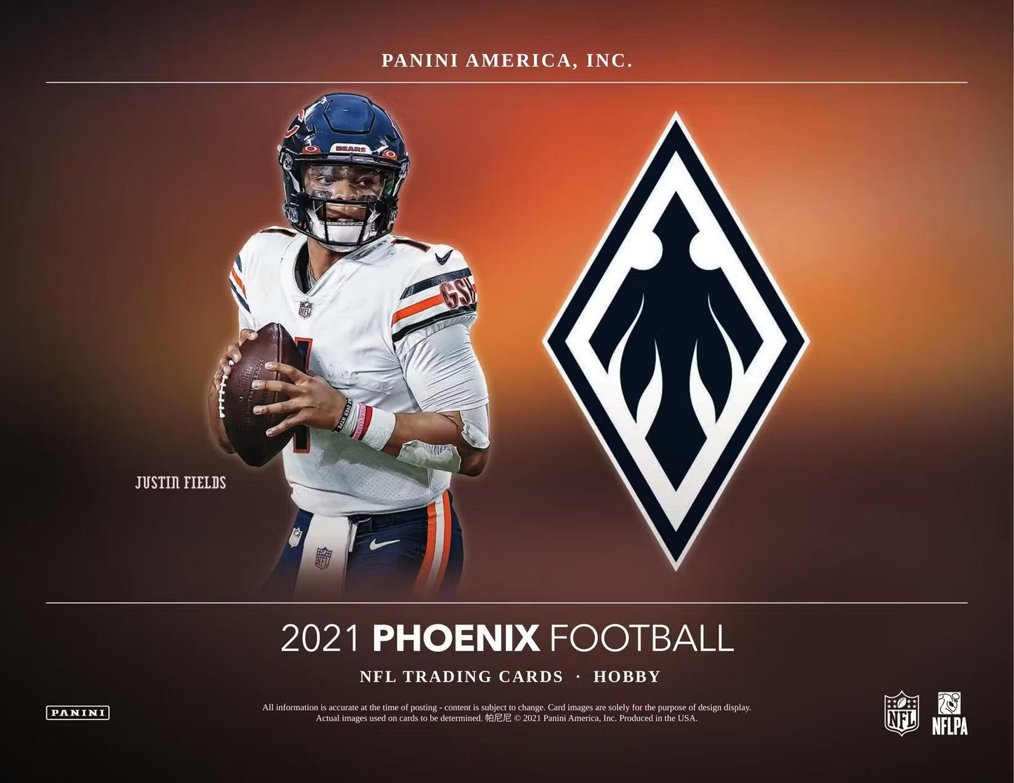 2021 Panini Phoenix Football NFL Single Pack from Hobby Box