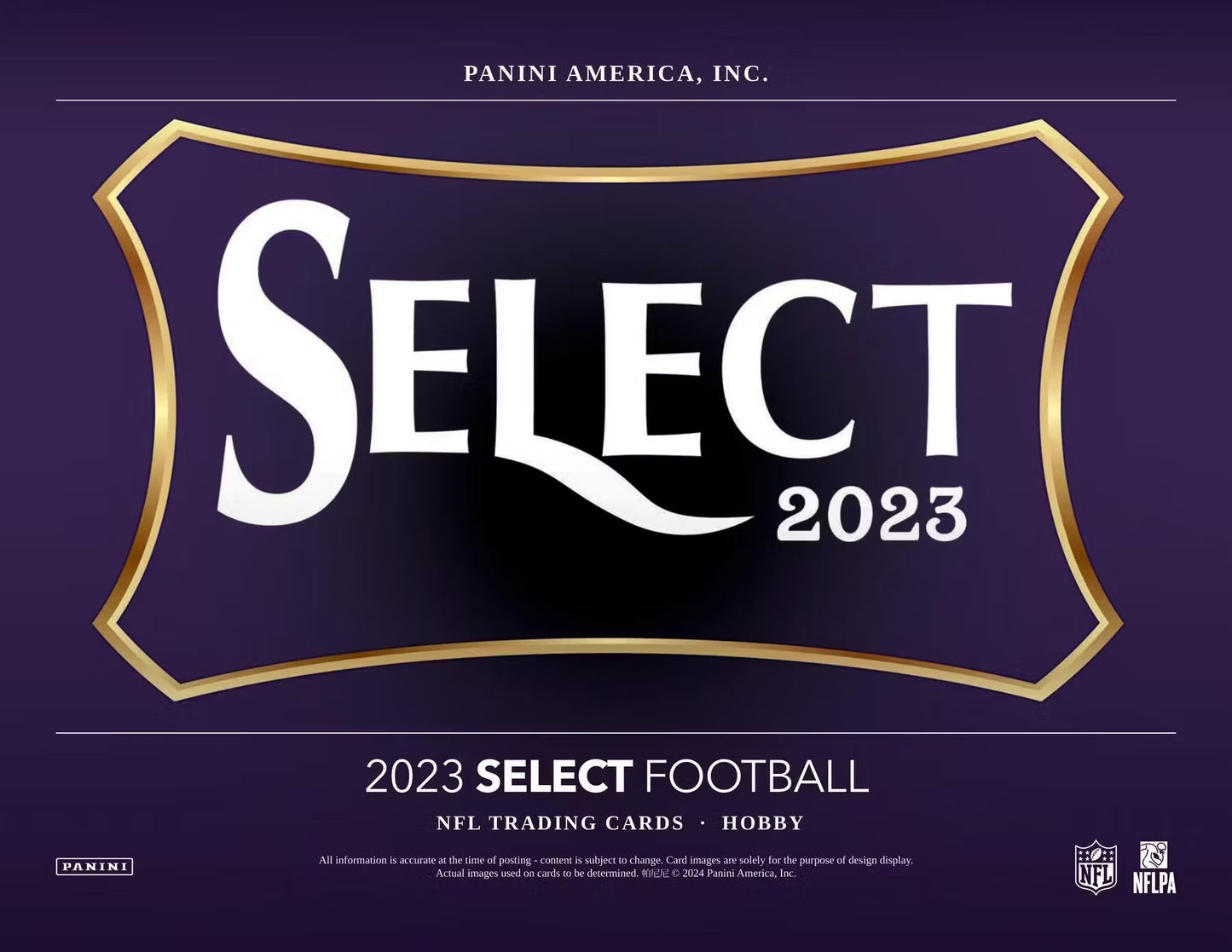 2023 Panini Select Football Single Pack from Hobby Box