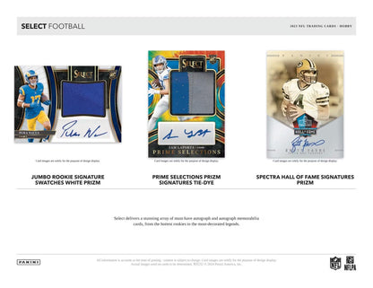 2023 Panini Select Football Single Pack from Hobby Box