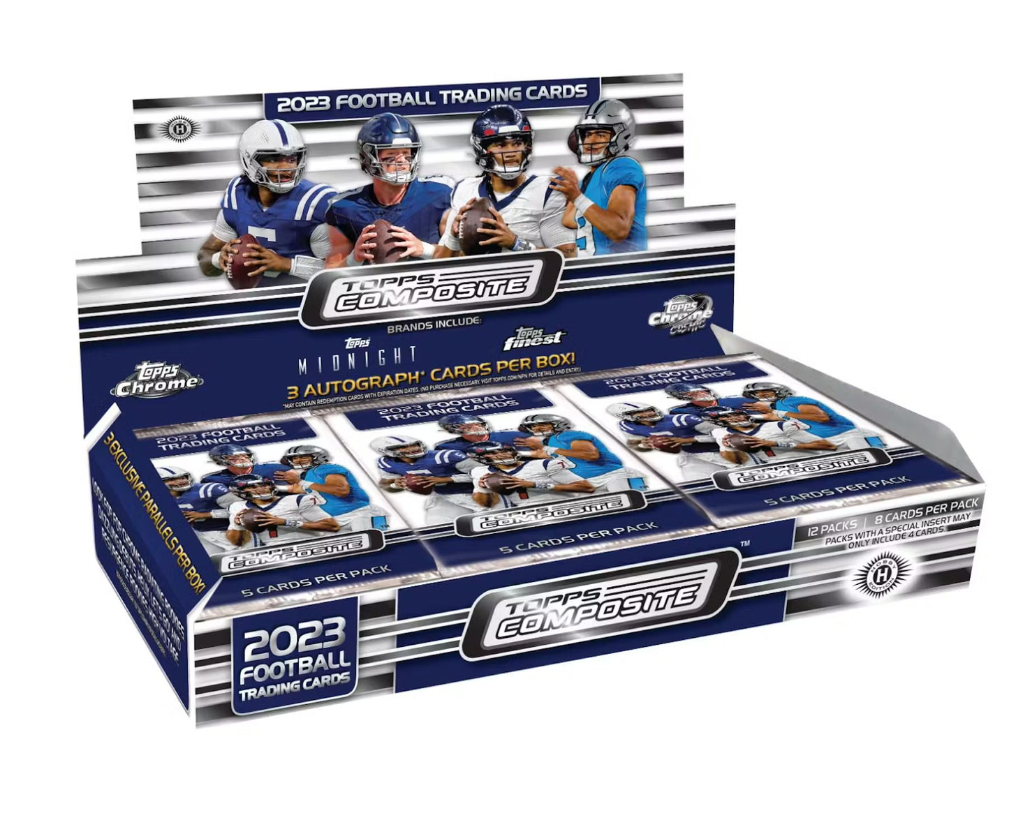 2023-24 Topps Composite 2023 Football Hobby Box Single Pack