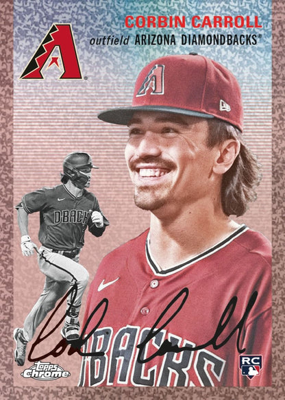 2023 Topps Chrome Platinum Anniversary Baseball Single Pack from Hobby Box