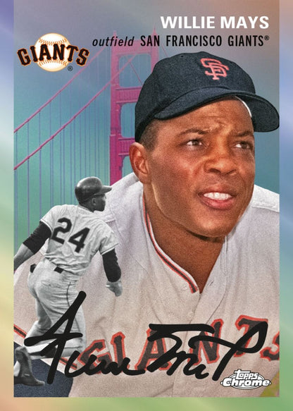 2023 Topps Chrome Platinum Anniversary Baseball Single Pack from Hobby Box