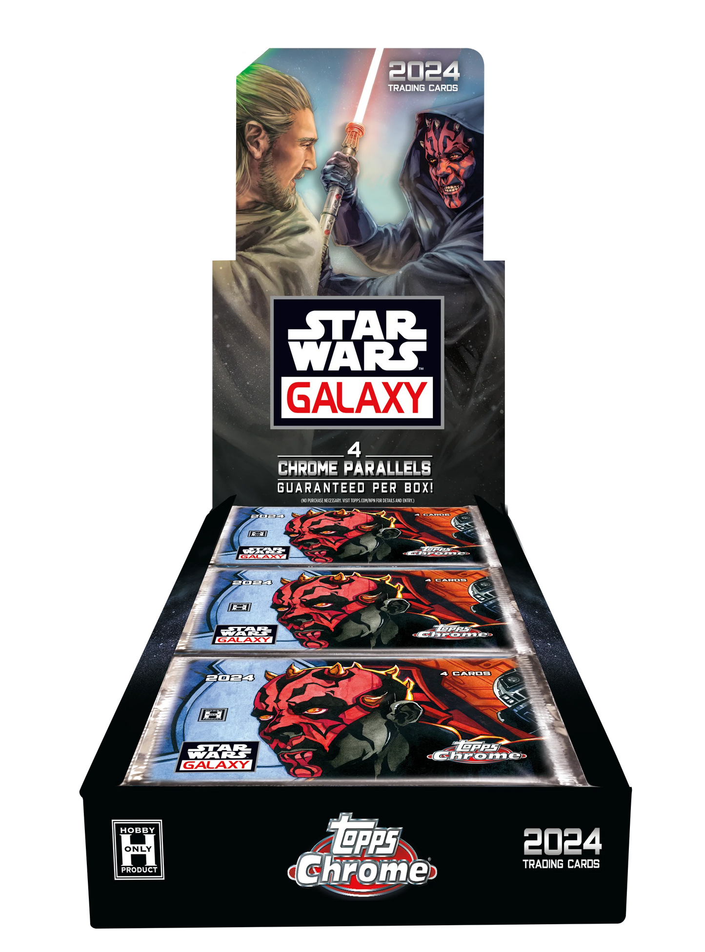 2024 Topps Chrome Star Wars Galaxy Single Pack from Hobby Box