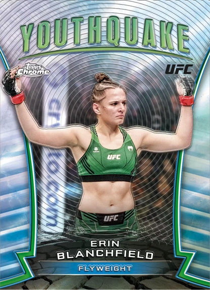 2024 Topps Chrome UFC Single Pack from Hobby Box