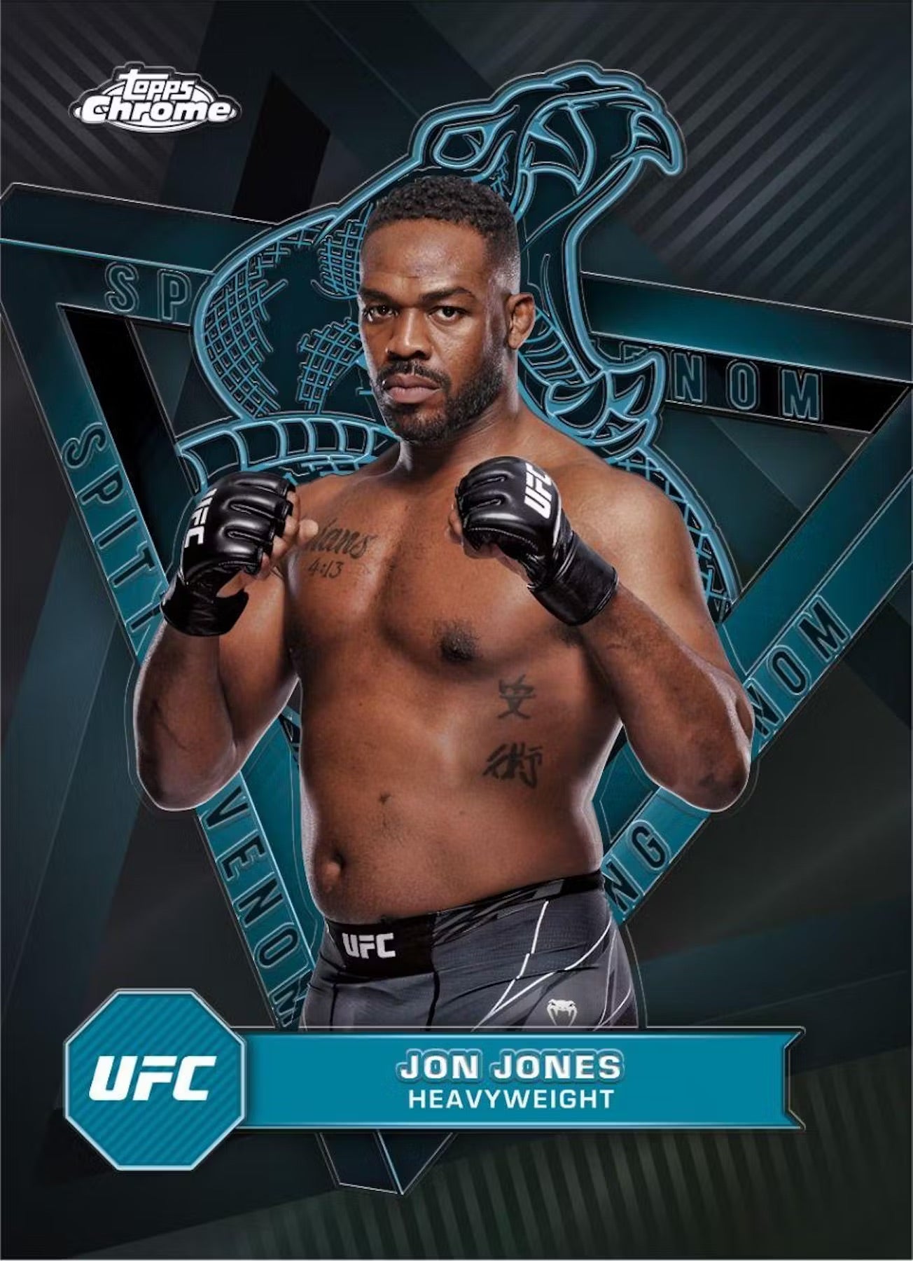 2024 Topps Chrome UFC Single Pack from Hobby Box