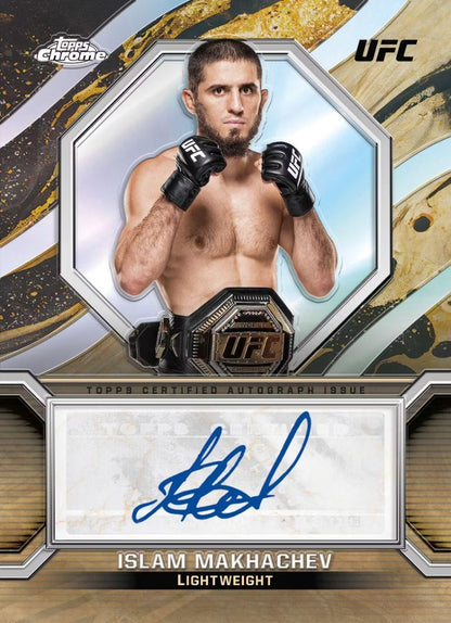 2024 Topps Chrome UFC Single Pack from Hobby Box