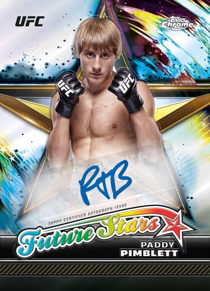 2024 Topps Chrome UFC Single Pack from Hobby Box