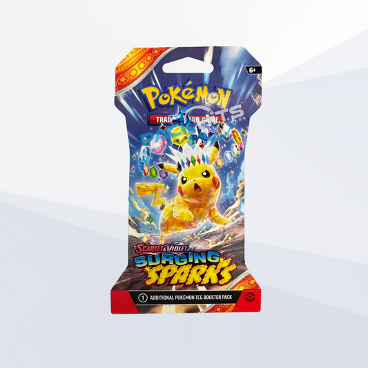 Pokemon TGC Scarlet & Violet: Surging Sparks Sleeved Booster Pack