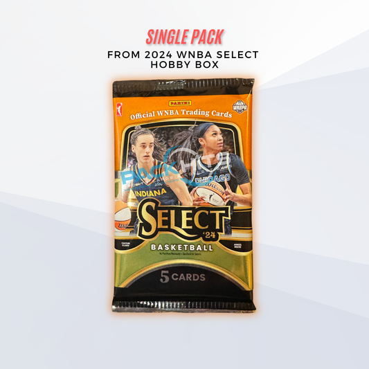 2024 Panini WNBA Select Single Pack from Hobby Box