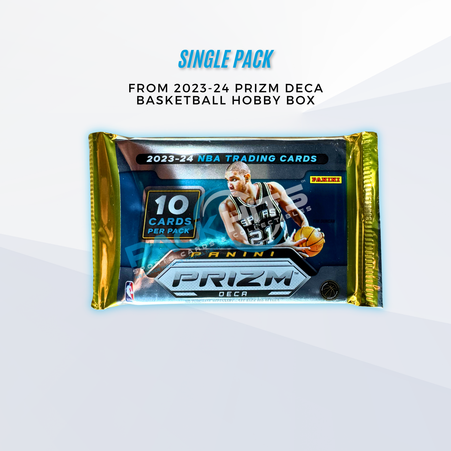 2023-24 Panini Prizm Deca Basketball Single Pack from Hobby Box