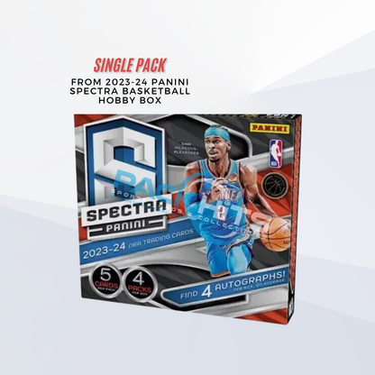 2023-24 Panini Spectra Basketball Single Pack from Hobby Box