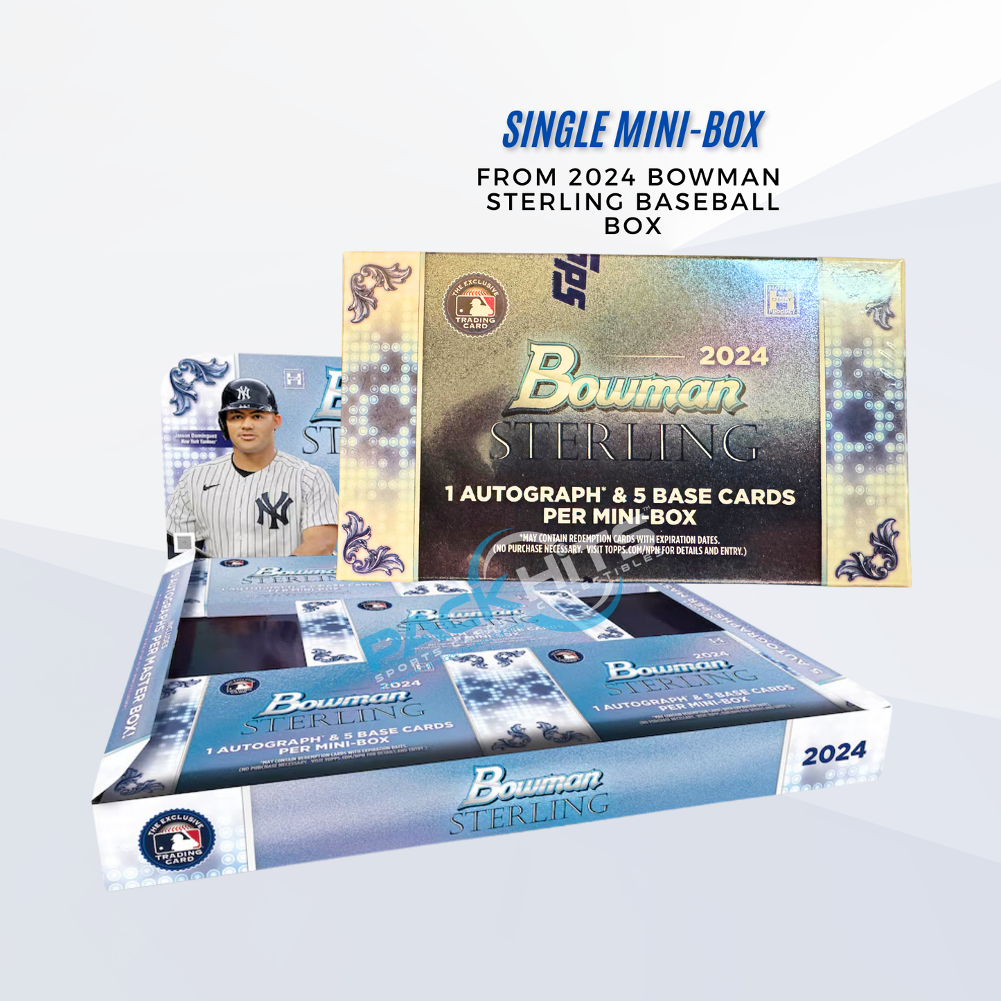 2024 Topps Bowman Sterling Single Mini Box (1 Auto/Mini Box)