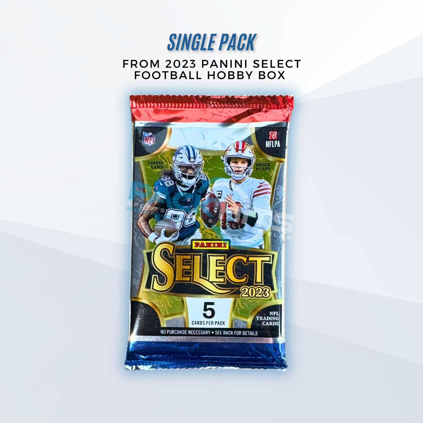 2023 Panini Select Football Single Pack from Hobby Box