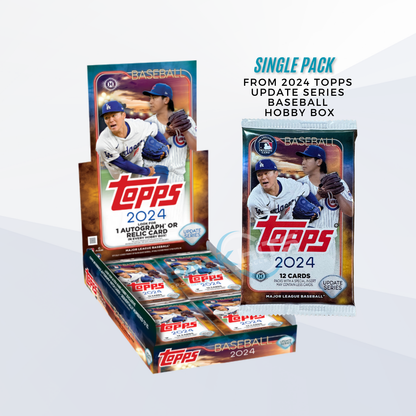 2024 Topps Update Series Single Pack from Hobby Box