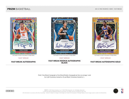 2021-22 Panini Prizm Basketball Single Pack from Fast Break Box