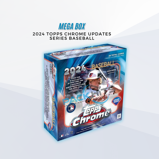 2024 Topps Chrome Baseball Update Series Mega Box