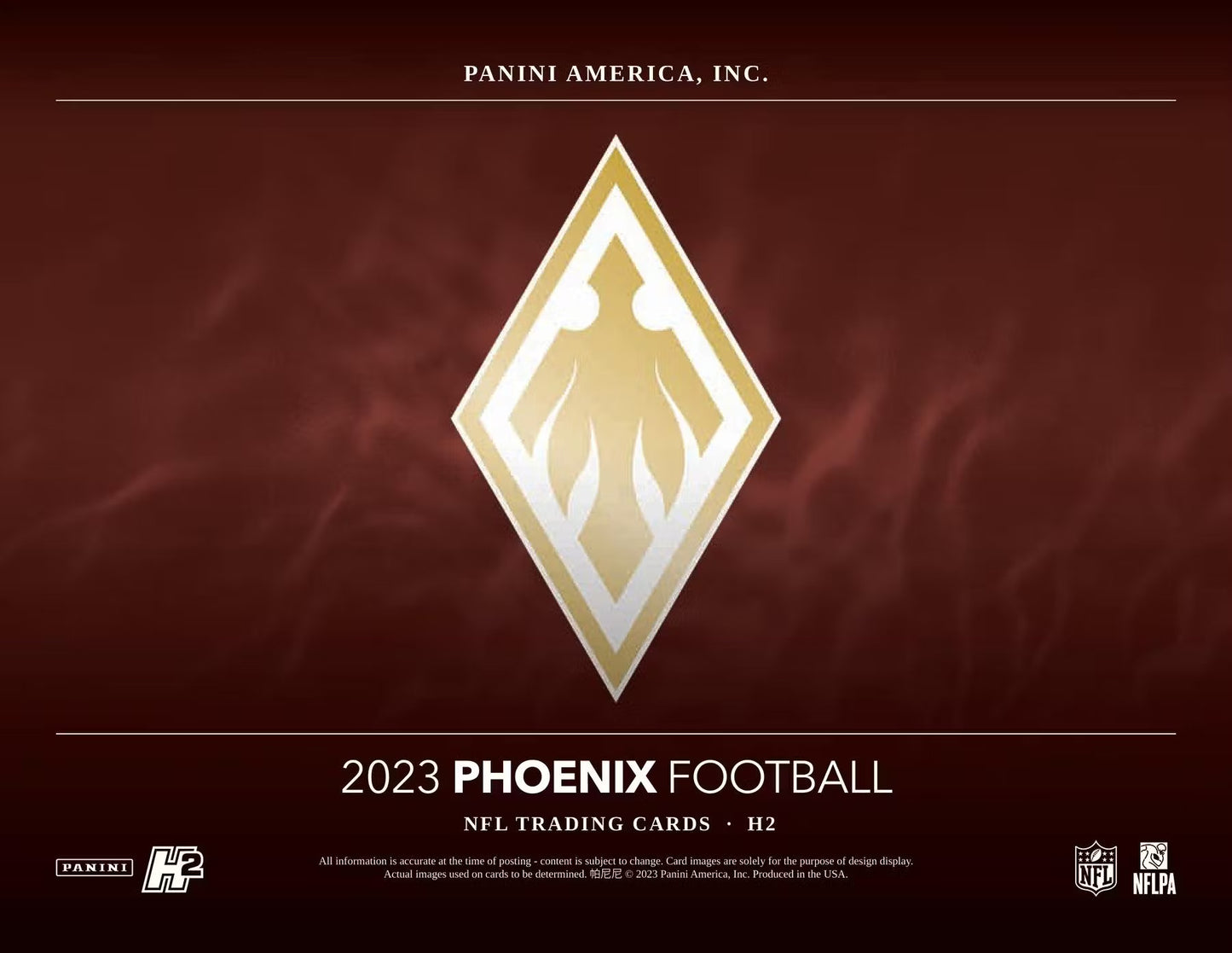 2023 Panini Phoenix Football NFL Single Pack from H2 Box