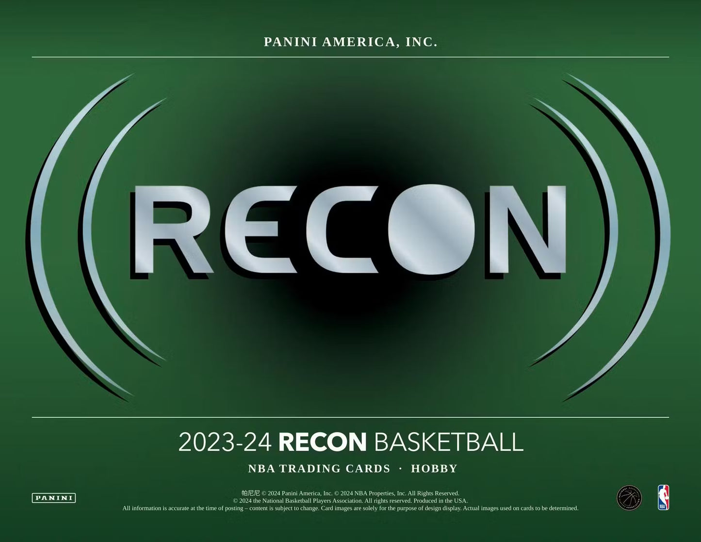 2023-2024 Panini Recon Basketball Single Pack from Hobby Box