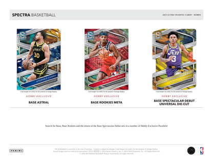 2023-24 Panini Spectra Basketball Single Pack from Hobby Box