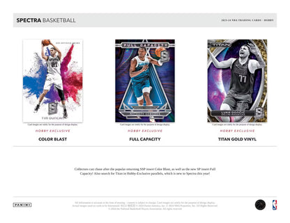 2023-24 Panini Spectra Basketball Single Pack from Hobby Box