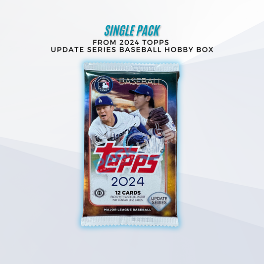 2024 Topps Update Series Single Pack from Hobby Box