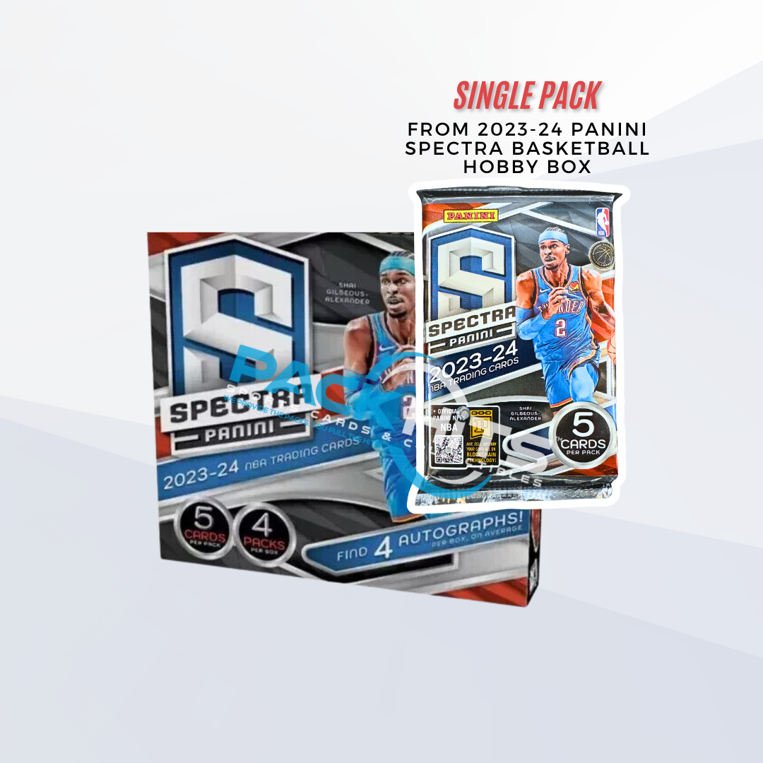 2023-24 Panini Spectra Basketball Single Pack from Hobby Box