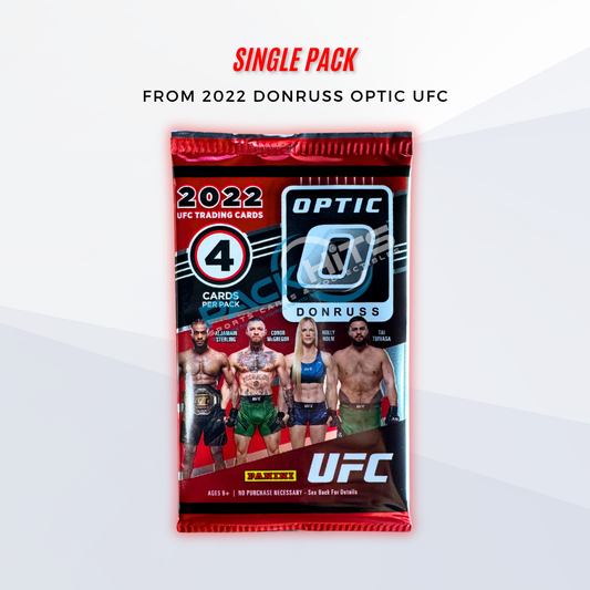 2022 Panini Donruss Optic UFC Single Pack from Hobby Box