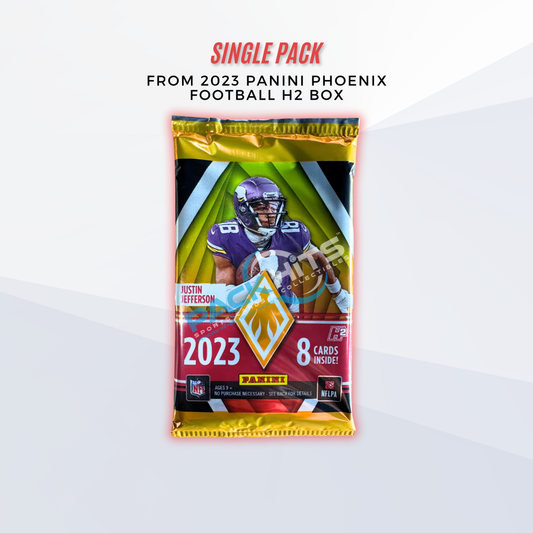 2023 Panini Phoenix Football NFL Single Pack from H2 Box