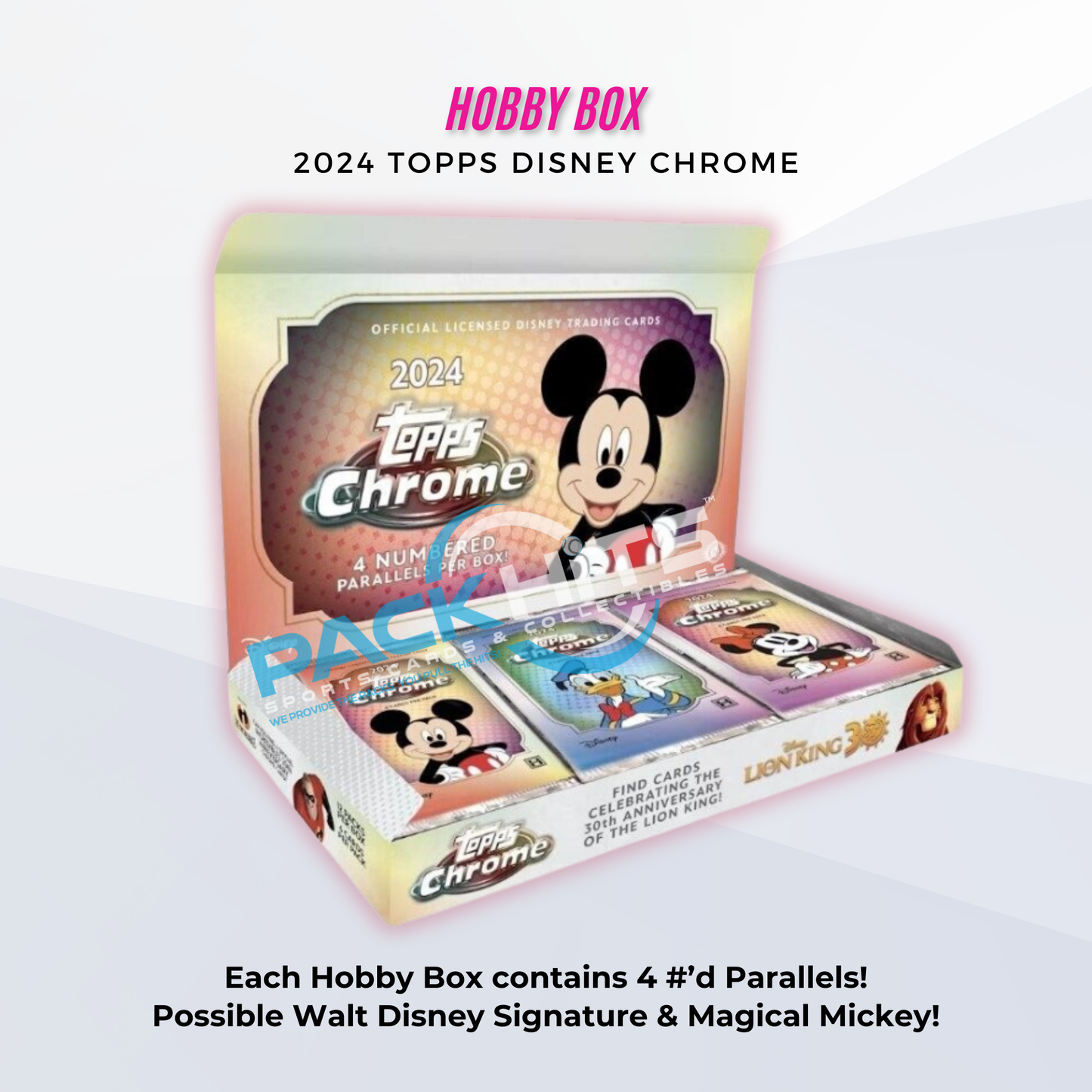 2024 Topps Disney Chrome Hobby Box