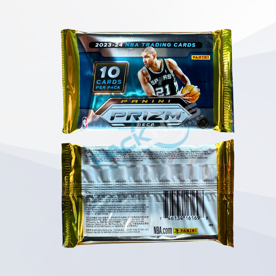 2023-24 Panini Prizm Deca Basketball Single Pack from Hobby Box