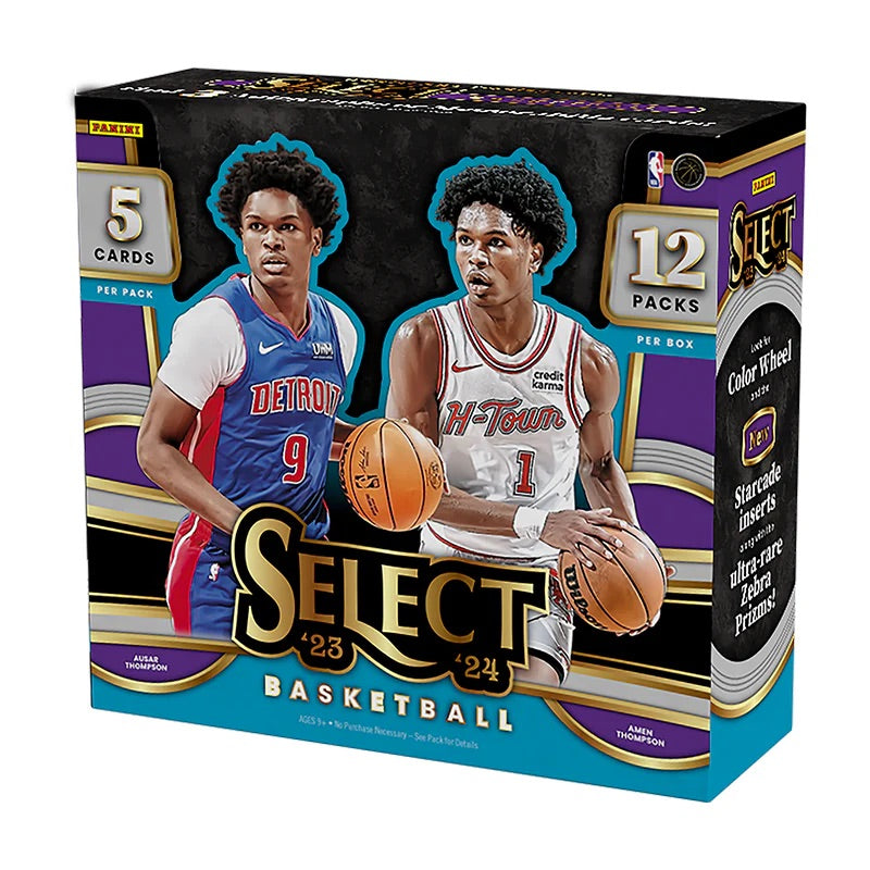 2023-24 Panini Select Basketball Single Pack from Hobby Box